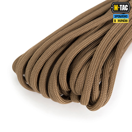 M-Tac паракорд 550 type III 15m Tan– Мілітарист - зображення 3