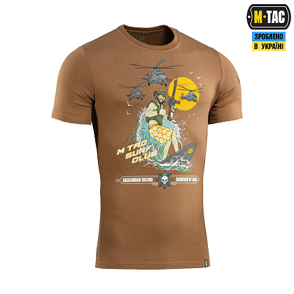 M-Tac футболка Surf Club Coyote Brown– Мілітарист - зображення 1