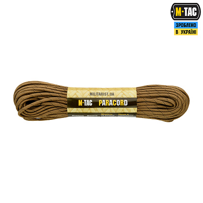 M-Tac паракорд 550 type III Coyote USMC 30м - зображення 1 M-Tac паракорд 550 type III Coyote USMC 30м– Мілітарист - зображення 1