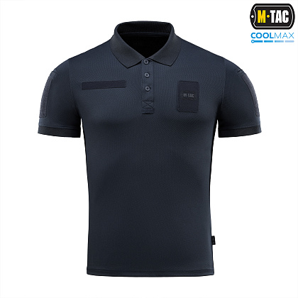 M-Tac поло Elite Tactical Coolmax Dark Navy Blue– Мілітарист - зображення 2