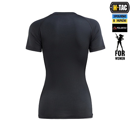 M-Tac футболка Ultra Light Polartec Lady Black– Мілітарист - зображення 4