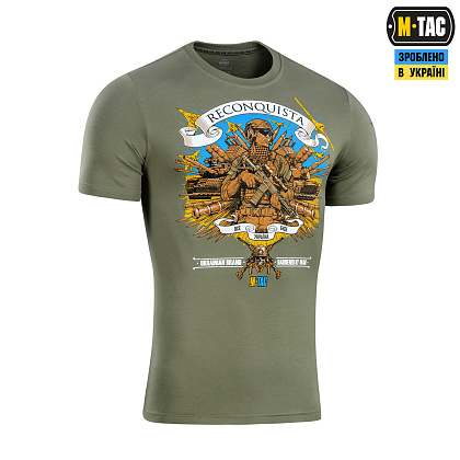 M-Tac футболка Reconquista Light Olive– Милитарист - фото 3