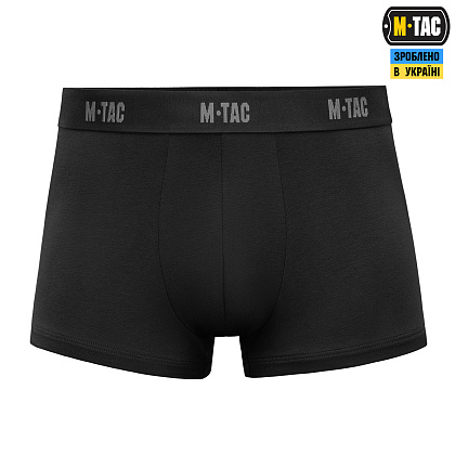 M-Tac трусы Men Cotton Stretch Trunks Black– Милитарист - фото 2