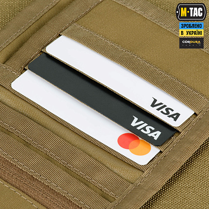 M-Tac гаманець Tactical Wallet Elite Coyote– Мілітарист - зображення 8