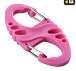 M-Tac карабін S-Hook пластиковий Pink– Мілітарист - мініатюра 1