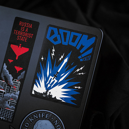 M-Tac наклейка Boom!! Нептун Blue– Мілітарист - зображення 15
