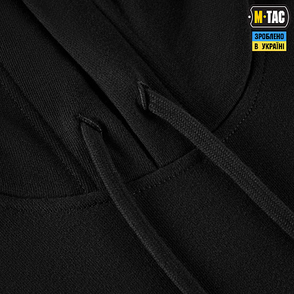 M-Tac кофта Hoodie 1223 Embroidery Cotton Hard Black– Мілітарист - зображення 15