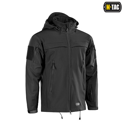 M-Tac куртка Soft Shell Police Black– Милитарист - фото 3