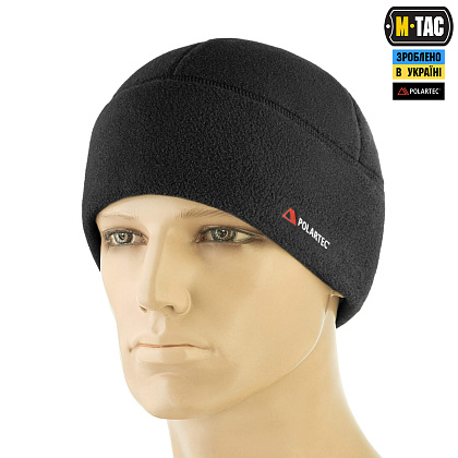 M-Tac шапка Watch Cap Polartec Cold Weather Black– Мілітарист - зображення 1