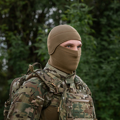 M-Tac шапка-підшоломник Gen.II мікрофліс ріп-стоп Tan– Мілітарист - зображення 7
