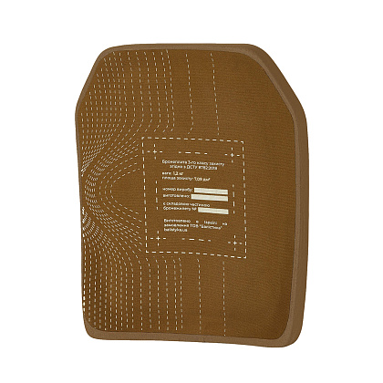 Балістика Бронепластина надлегка з демпфером розміру M 3-го класу захисту НВМПЕ– Мілітарист - зображення 3