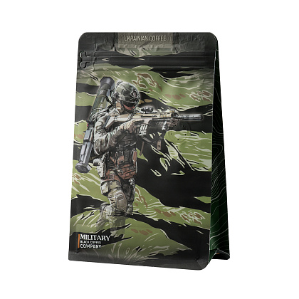 Military Black Coffee Company меленая FN SCAR-Гондурас– Милитарист - фото 3