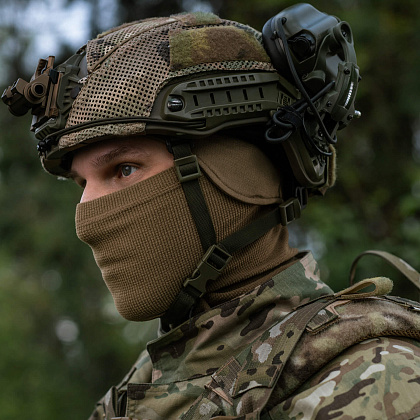 M-Tac шапка-підшоломник Gen.II мікрофліс ріп-стоп Tan– Мілітарист - зображення 15