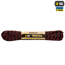 M-Tac паракорд 550 type III Thin Red Line 15м– Мілітарист