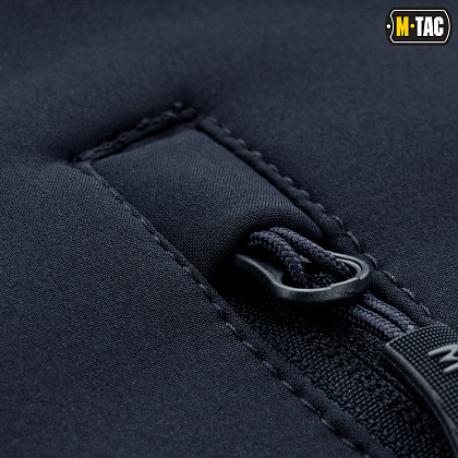 M-Tac куртка Soft Shell з підстібкою Dark Navy Blue– Мілітарист - зображення 8