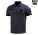 M-Tac поло тактичне Nylon Dark Navy Blue– Мілітарист - мініатюра 1