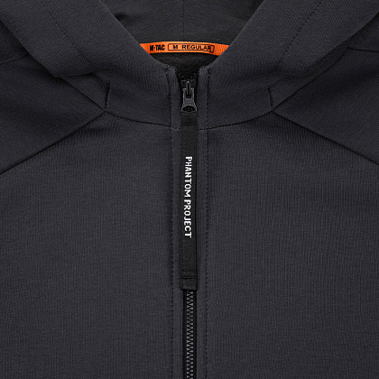 Phantom Project/M-Tac кофта Hoodie Zipper semi-raglan PE Dark Grey– Мілітарист - зображення 13