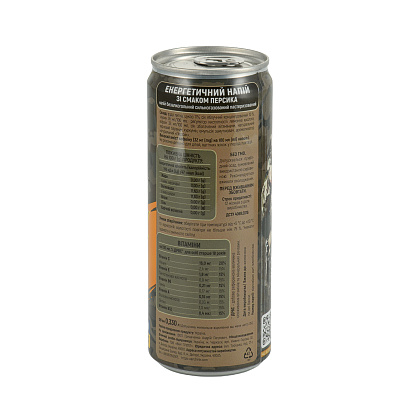 Military Black Coffee Company energy drink Персик– Мілітарист - зображення 3