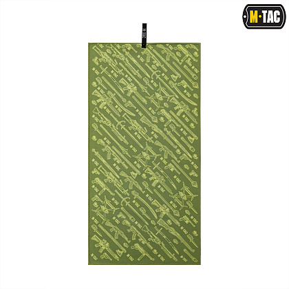 M-Tac рушник мікрофібра Weapon 80х40 green– Мілітарист - зображення 2