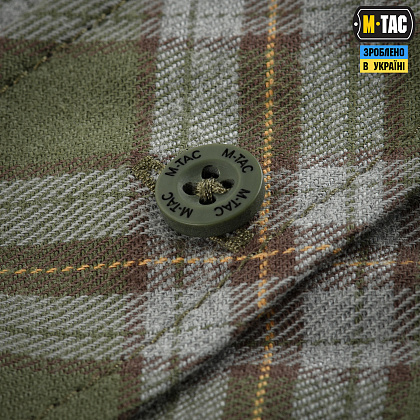 M-Tac сорочка Lumberjack Cotton Shirt Olive/Grey– Мілітарист - зображення 7