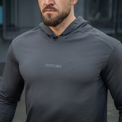 M-Tac кофта Hoodie Born by Revolution Dark Grey– Милитарист - фото 13