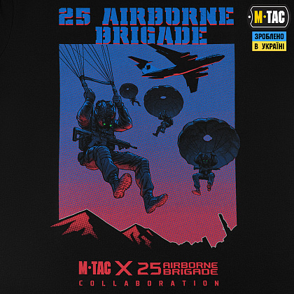 M-Tac футболка 25 Brigade Black– Мілітарист - зображення 5