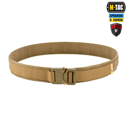 M-Tac ремінь Cobra Buckle Tactical Belt Coyote– Мілітарист - зображення 1