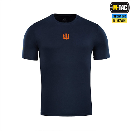 M-Tac футболка Ukrainian Firefighters Dark Navy Blue– Мілітарист - зображення 3