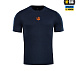 M-Tac футболка Ukrainian Firefighters Dark Navy Blue– Мілітарист - мініатюра 3