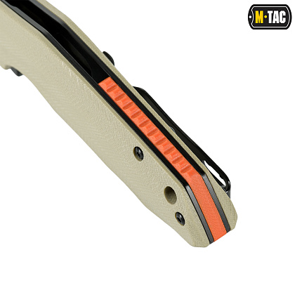 M-Tac нож складной Type 12 Sand/Black– Милитарист - фото 8