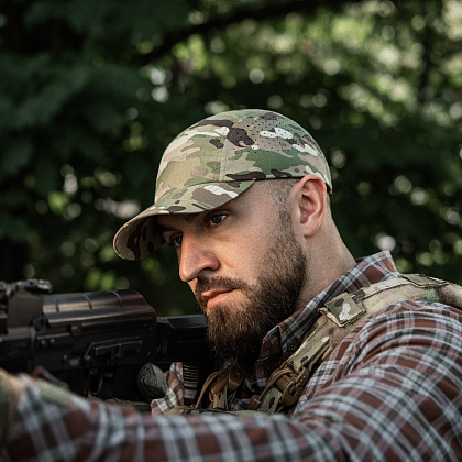 M-Tac бейсболка Five Panel Multicam– Мілітарист - зображення 10