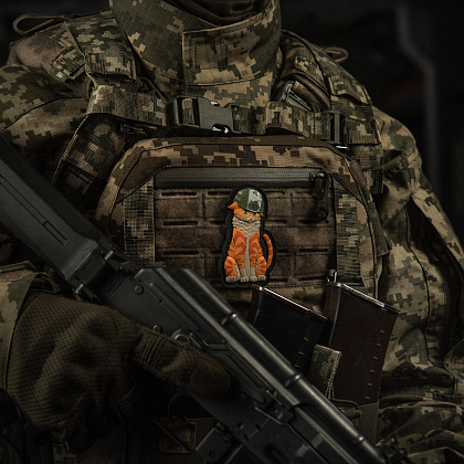 M-Tac нашивка Orange Cat PVC (MM14 cover)– Мілітарист - зображення 4