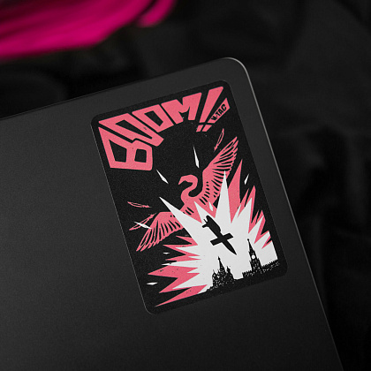 M-Tac наклейка Boom!! Фламінго Pink– Милитарист - фото 10