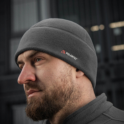 M-Tac шапка Watch Cap Polartec Cold Weather Dark Grey– Мілітарист - зображення 9