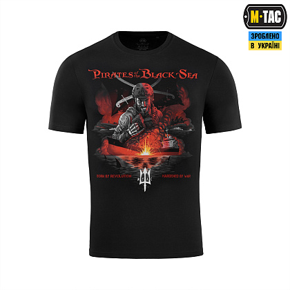M-Tac футболка Pirates of the Black sea Black– Мілітарист - зображення 2