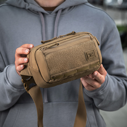 M-Tac сумка City Waist Bag з липучкою Lite-C Elite Coyote– Мілітарист - зображення 25