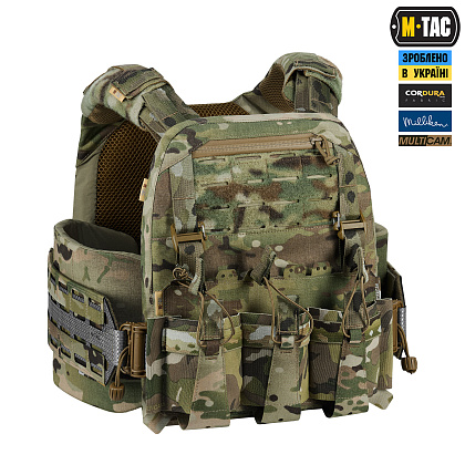 M-Tac плитоноска Cuirass Tiger Elite (розмір плити L) Multicam– Мілітарист - зображення 3