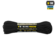 M-Tac паракорд 550 mil-spec Black 30м– Мілітарист