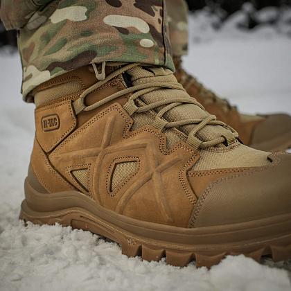 M-Tac ботинки полевые с утеплителем Winter Cross Coyote– Милитарист - фото 19