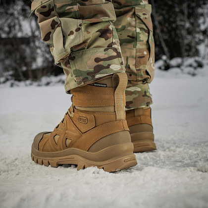 M-Tac ботинки полевые с утеплителем Winter Cross Coyote– Милитарист - фото 21