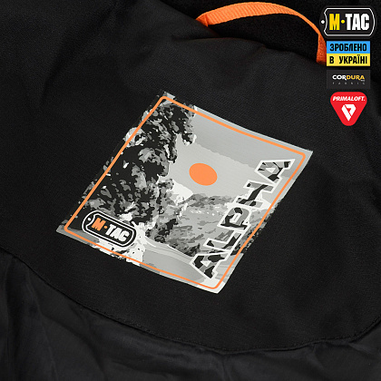 M-Tac куртка зимова Alpha Gen.III Pro Primaloft Black– Мілітарист - зображення 5