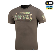 M-Tac футболка Logo Dark Olive– Милитарист