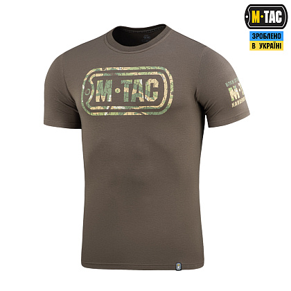 M-Tac футболка Logo Dark Olive– Мілітарист - зображення 1