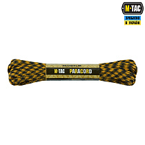 M-Tac паракорд 550 type III 15m Black/Goldenrod– Милитарист