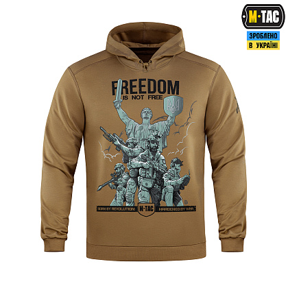 M-Tac кофта Hoodie Freedom Coyote Brown– Мілітарист - зображення 2