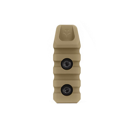 Крук Рейка Пікатінні на 4 слоти із кріпленням стандарту  M-Lok Coyote Tan (9004)– Милитарист - фото 3