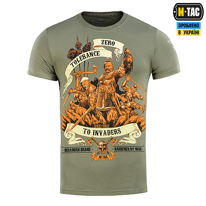 M-Tac футболка Zero Tolerance Light Olive– Милитарист - фото 2