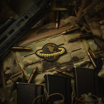 M-Tac нашивка Planet PVC Coyote– Милитарист - фото 4