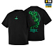 M-Tac футболка Ragnarok Night Vision Cotton Hard Black– Мілітарист - мініатюра 1