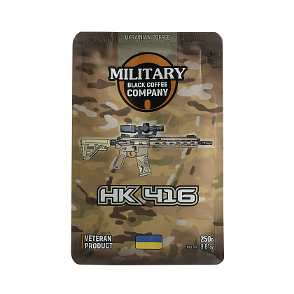 Military Black Coffee Company мелена HK416-Колумбія– Мілітарист - зображення 2